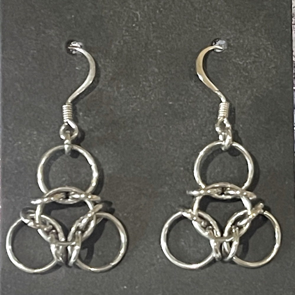 Aura 3 Chainmaille Earrings